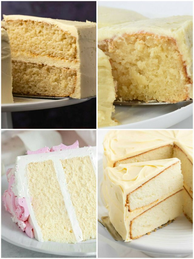 13 Vanilla Cake Recipes To Satisfy Your Sweet Tooth!