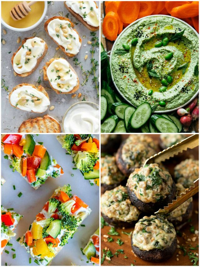 16 Vegetarian Appetizer Recipes To Delight &Amp; Devour!