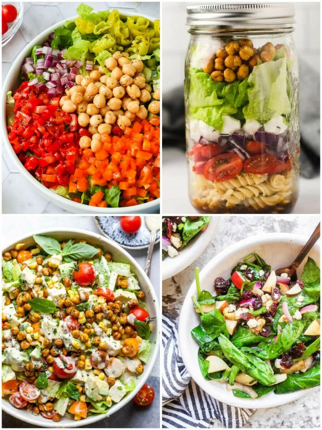 24 Vegetarian Salad Recipes To Freshen Up Your Plate!