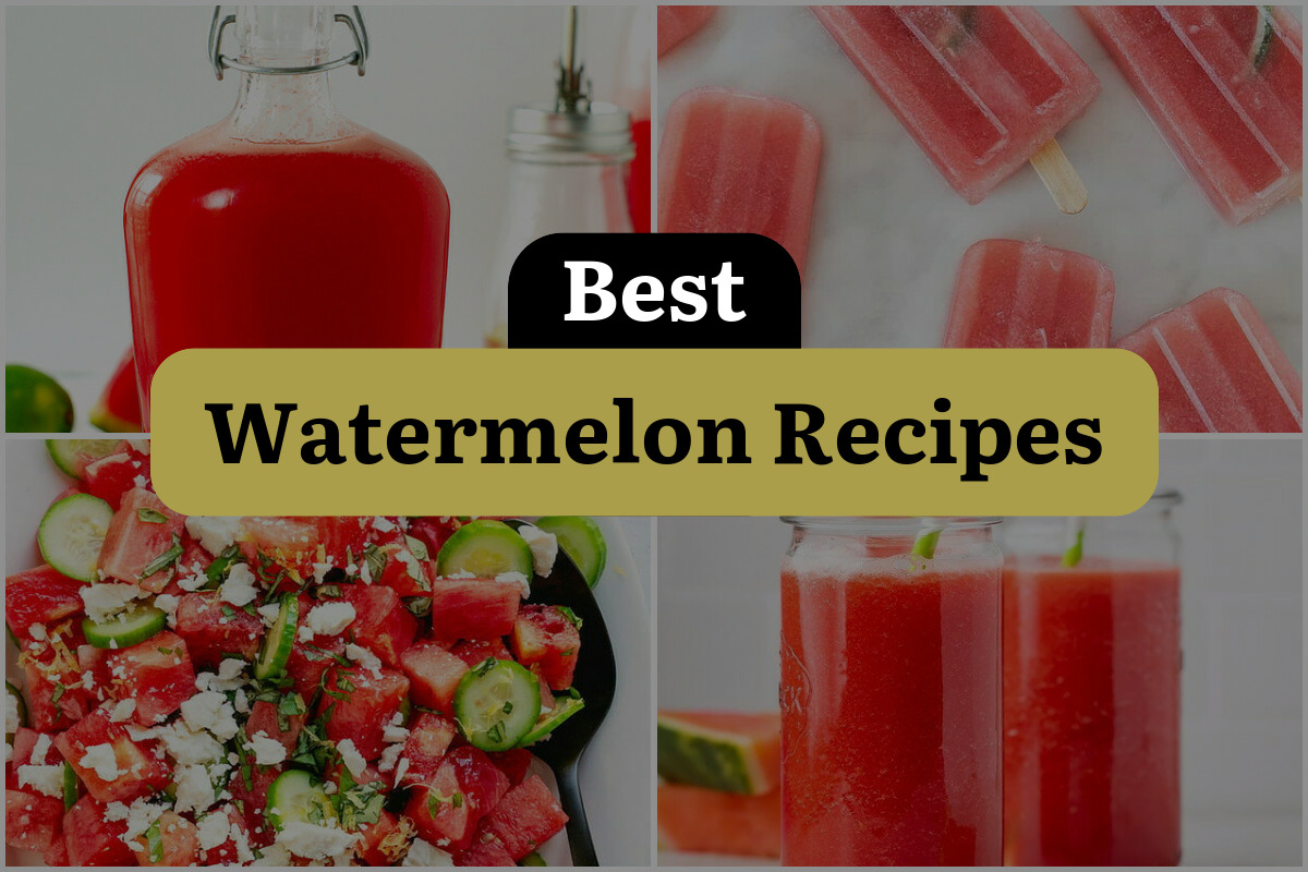 24 Best Watermelon Recipes