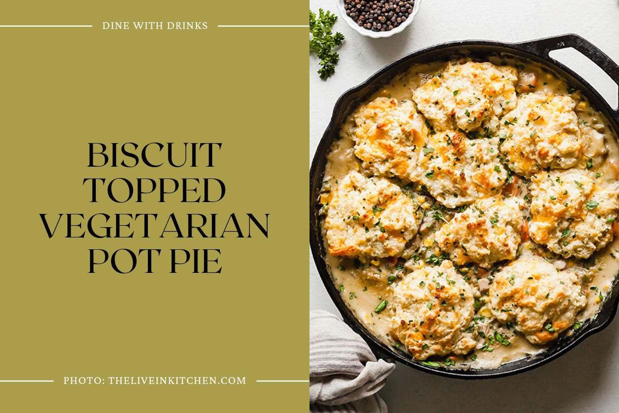 Biscuit Topped Vegetarian Pot Pie