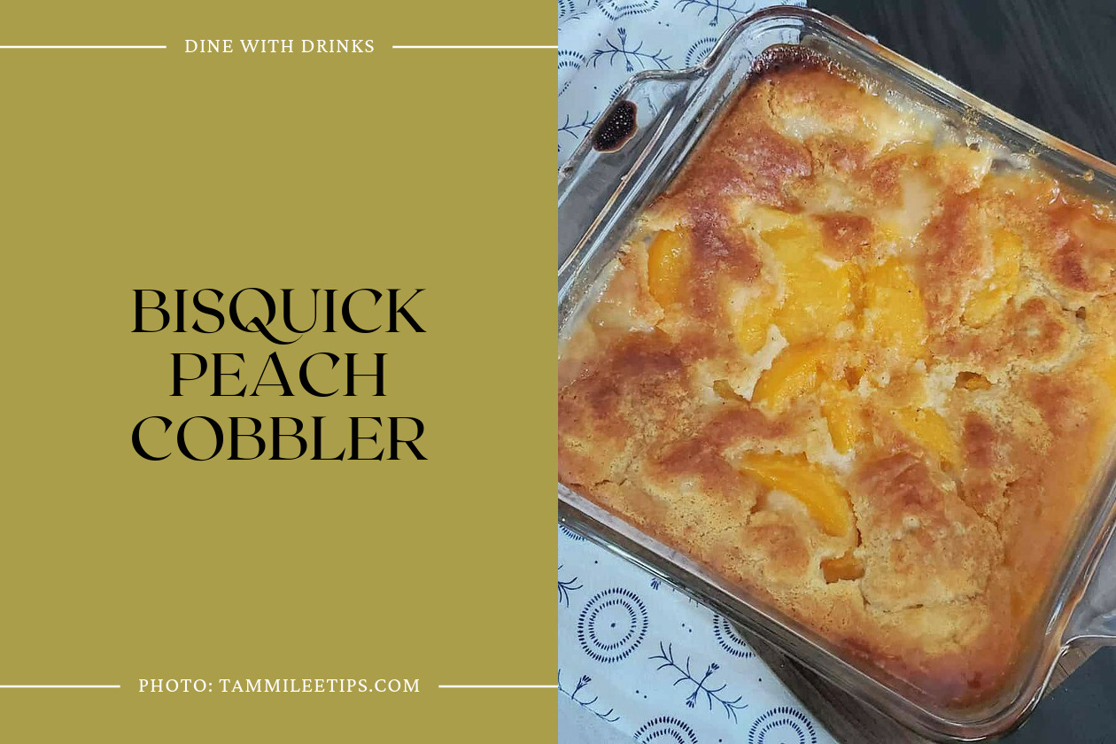 Bisquick Peach Cobbler