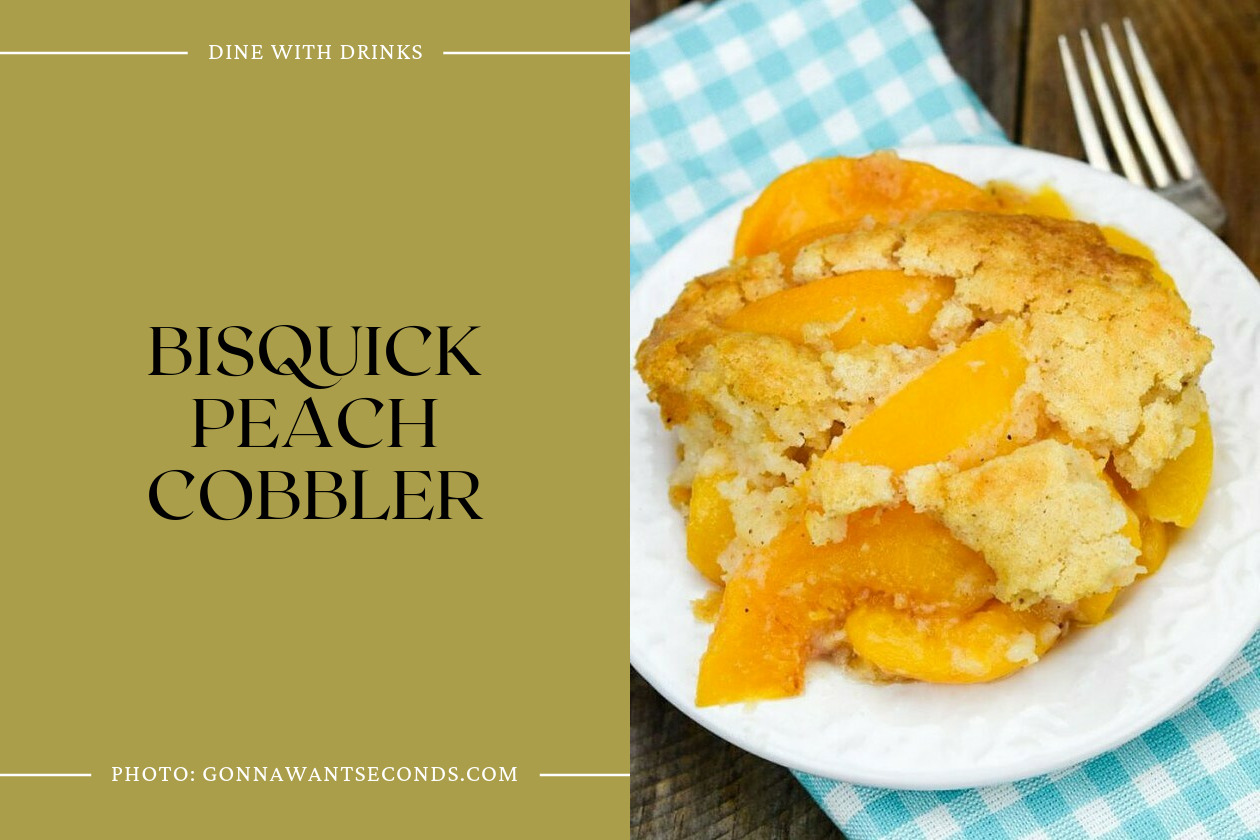 Bisquick Peach Cobbler