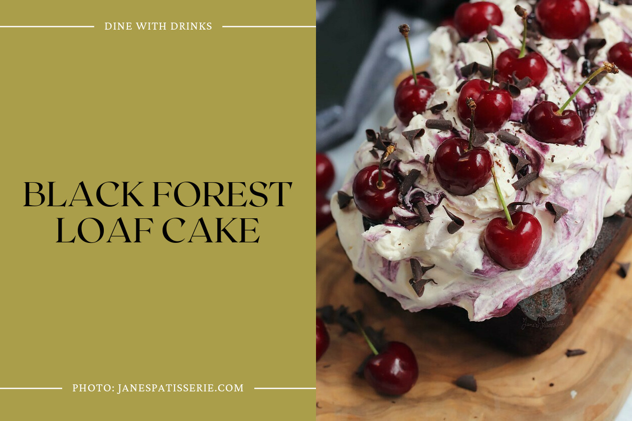 Black Forest Loaf Cake