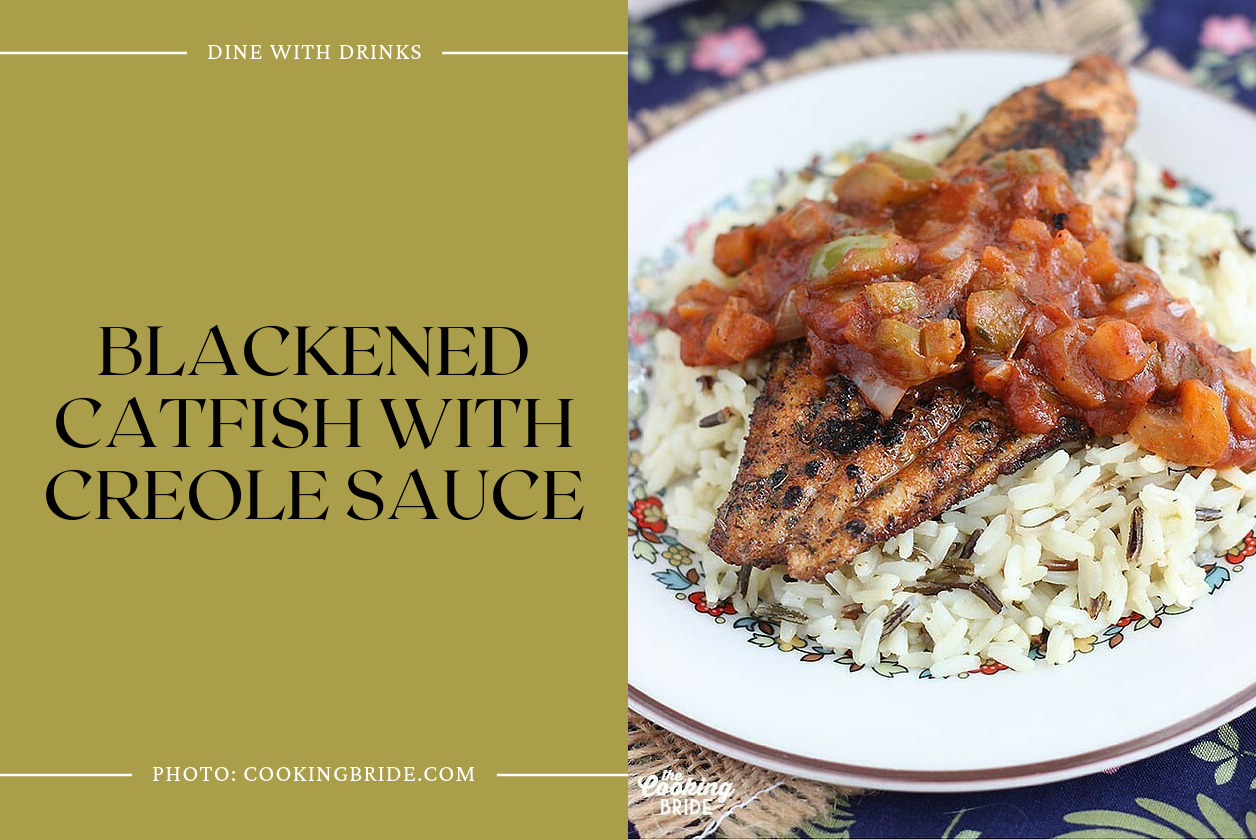 Blackened Catfish With Creole Sauce