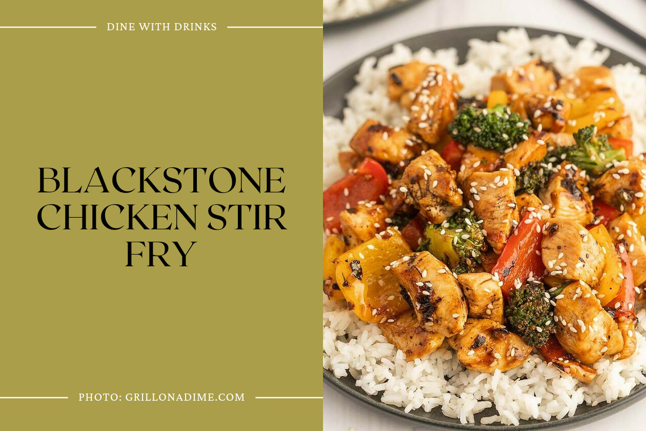 Blackstone Chicken Stir Fry