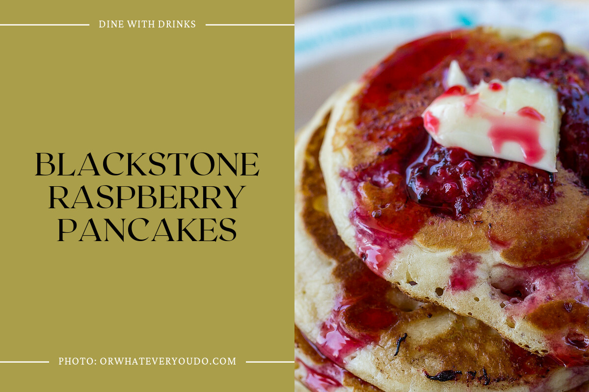 Blackstone Raspberry Pancakes