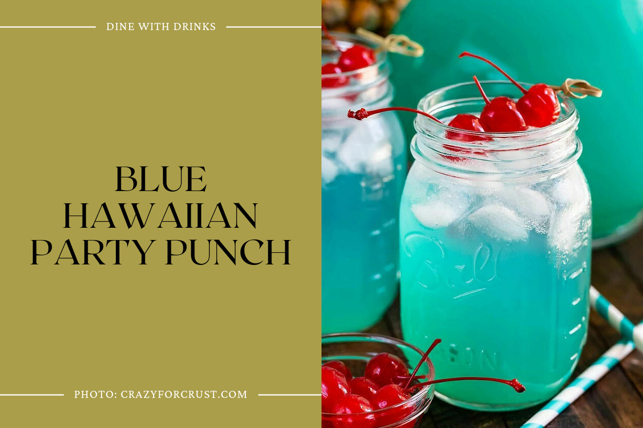 Blue Hawaiian Party Punch