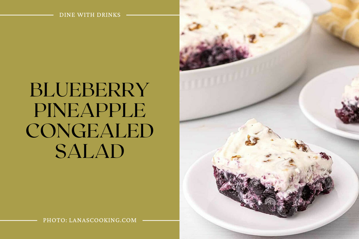 Blueberry Pineapple Congealed Salad