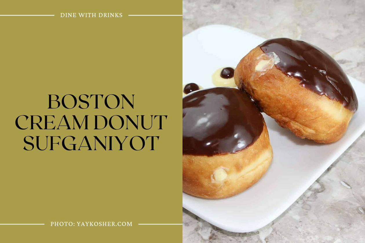 Boston Cream Donut Sufganiyot