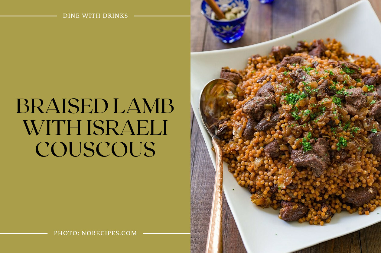 Braised Lamb With Israeli Couscous