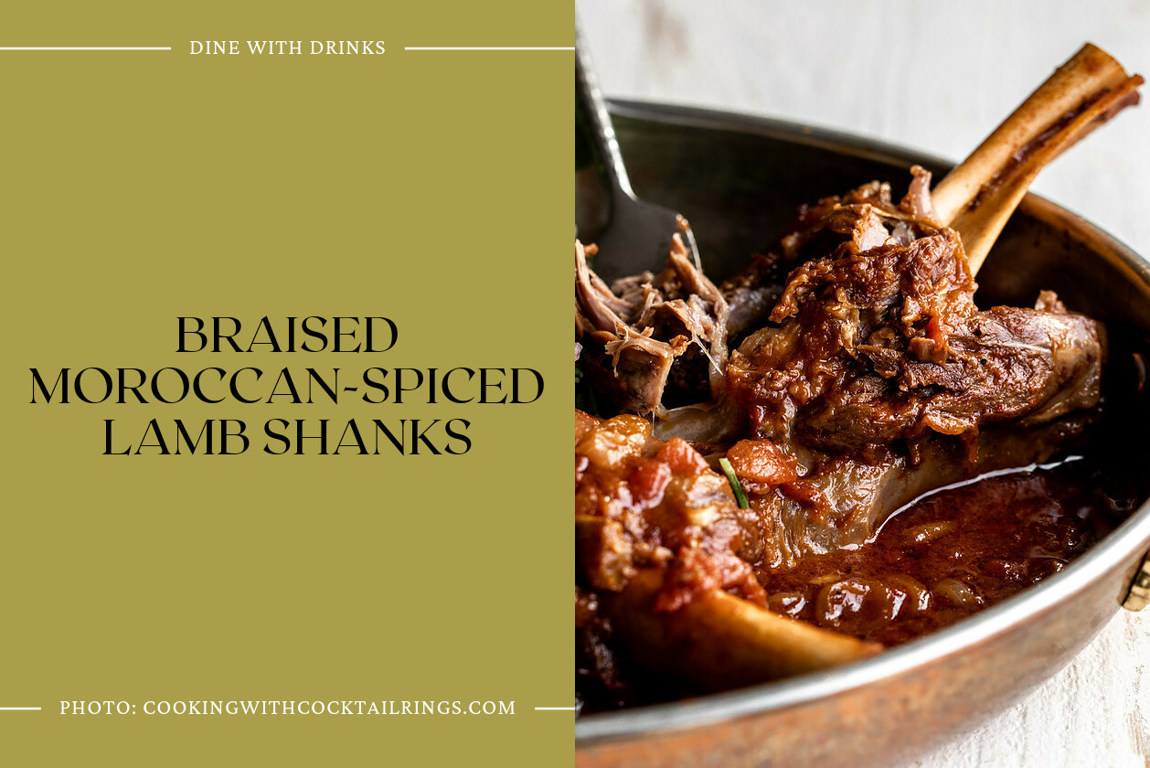 Braised Moroccan-Spiced Lamb Shanks