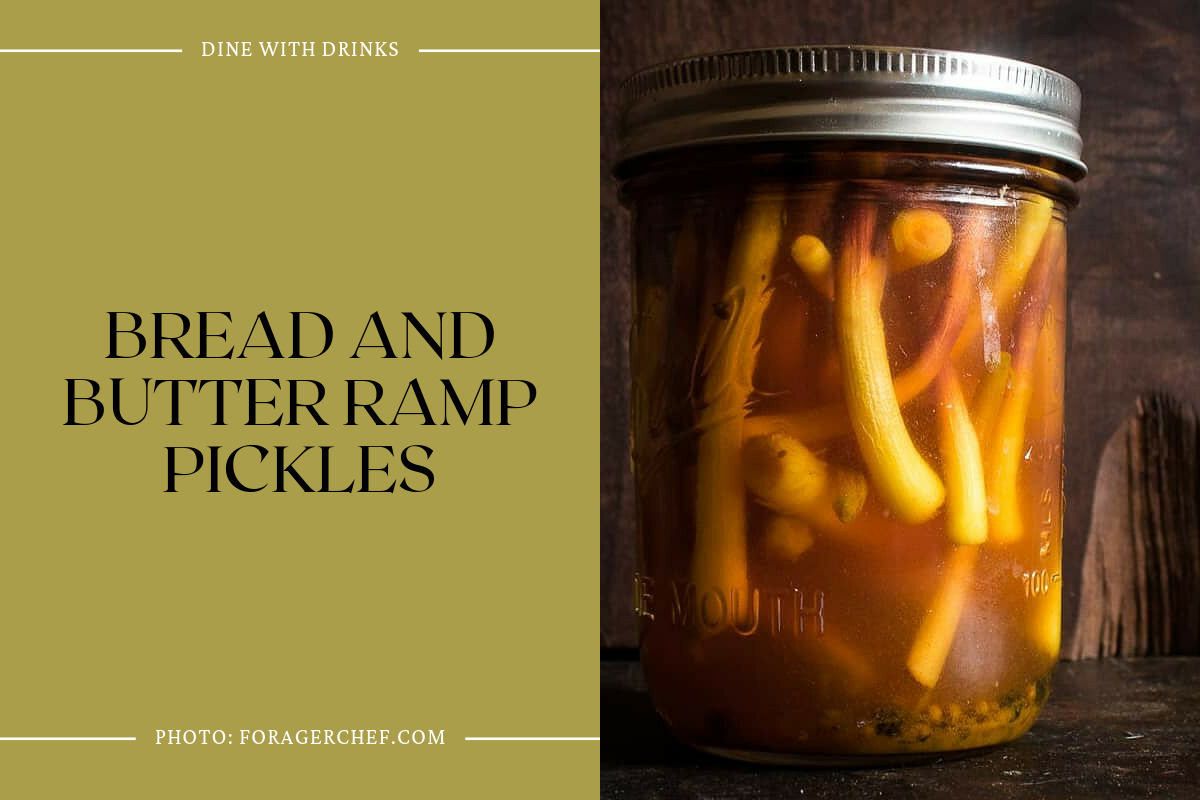 Bread And Butter Ramp Pickles