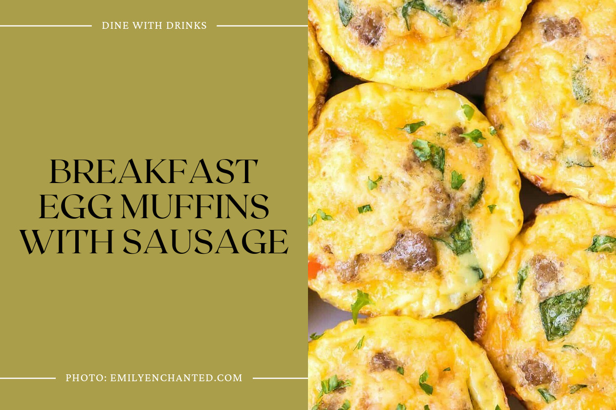 Breakfast Egg Muffins With Sausage