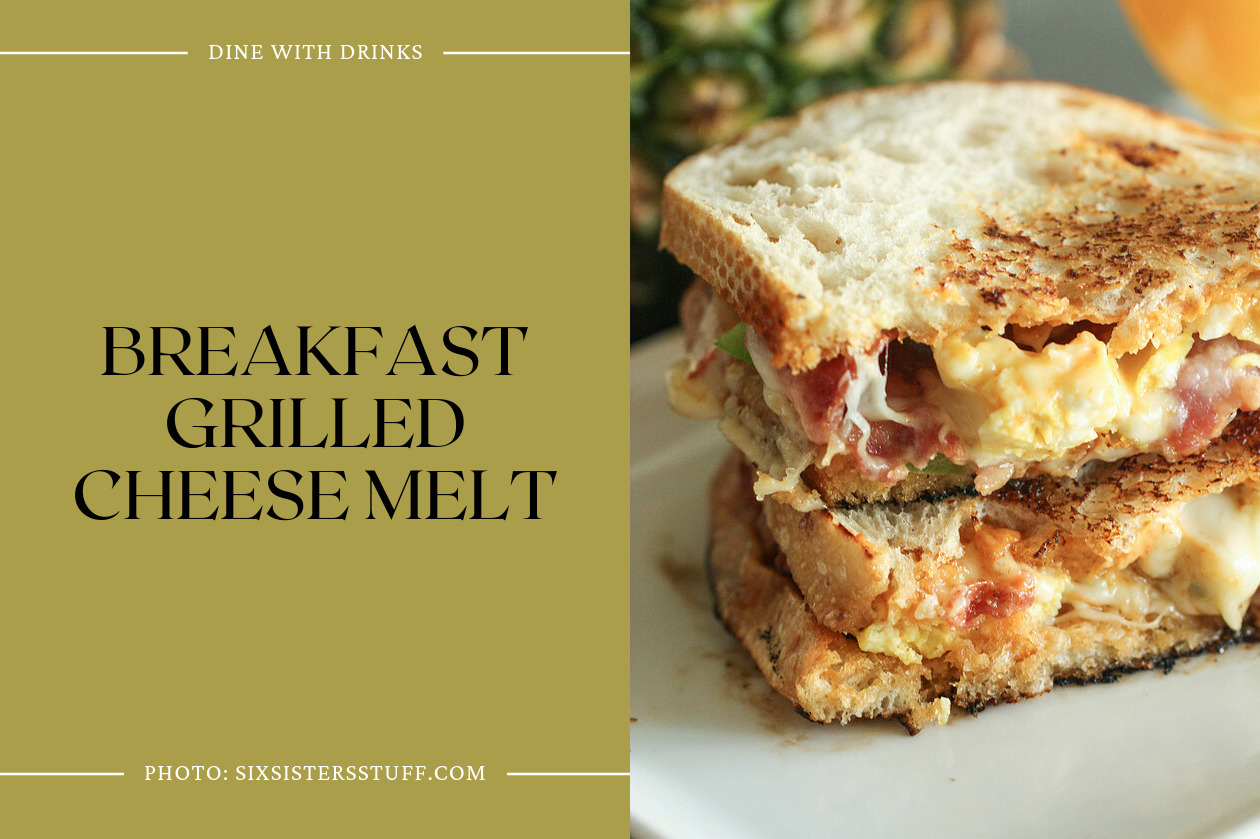 Breakfast Grilled Cheese Melt