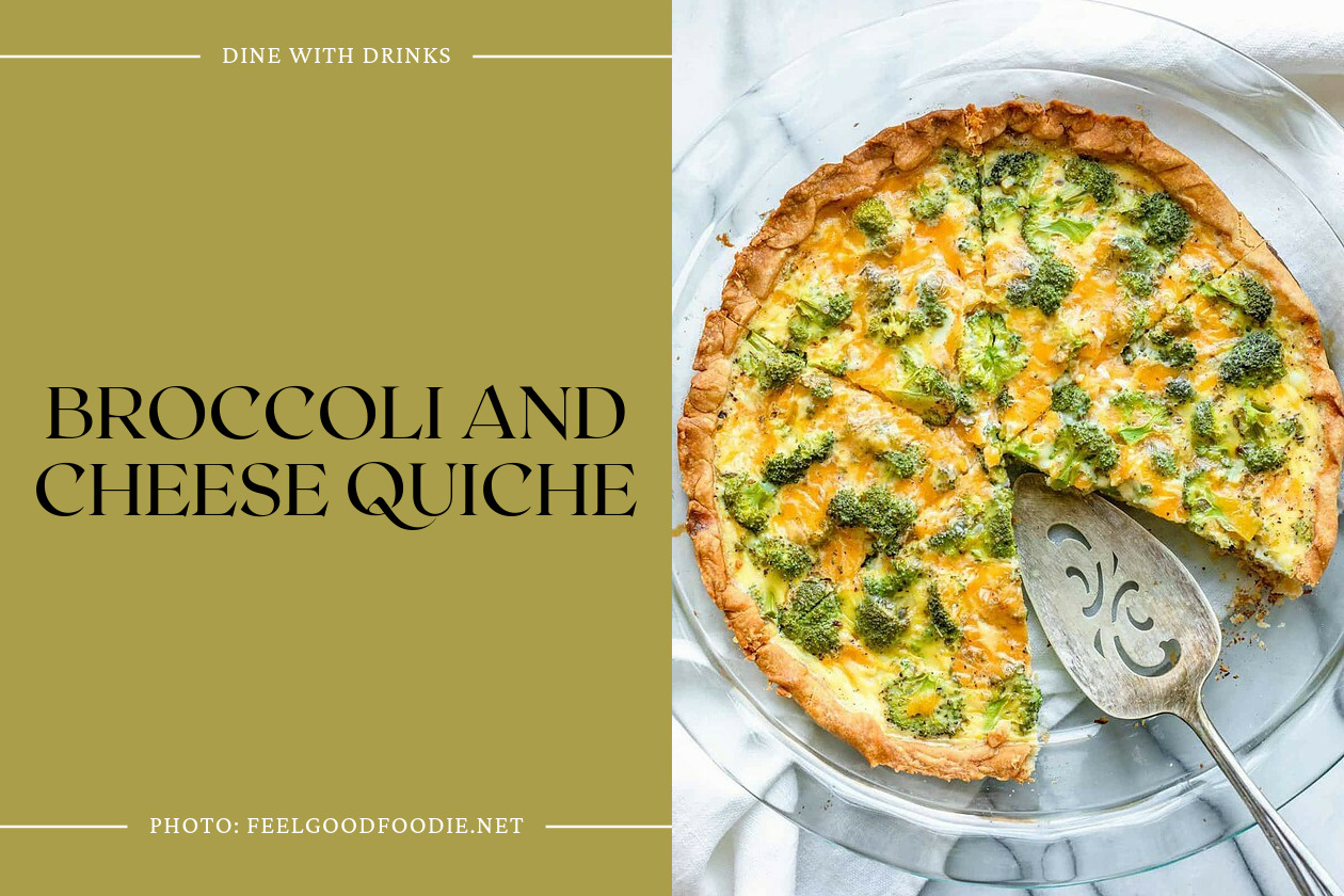 Broccoli And Cheese Quiche