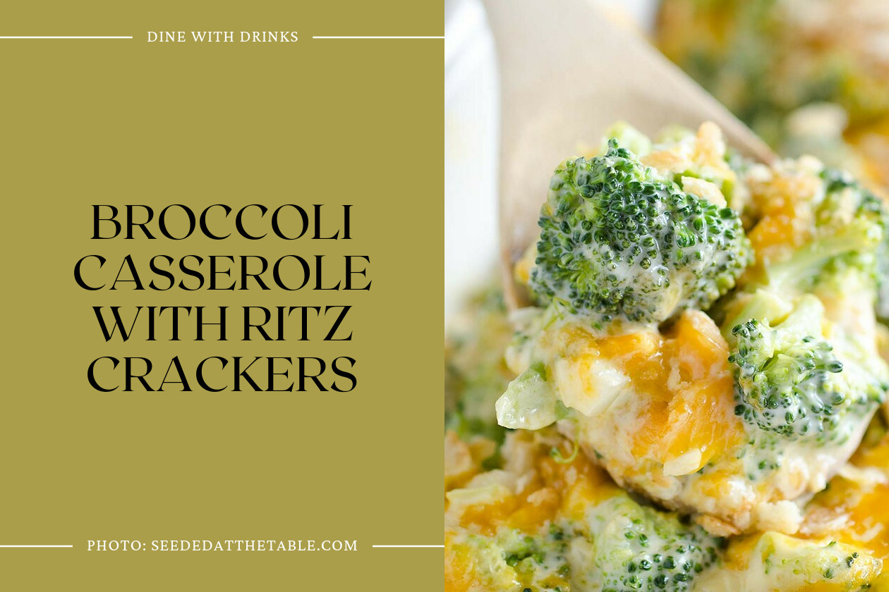 Broccoli Casserole With Ritz Crackers