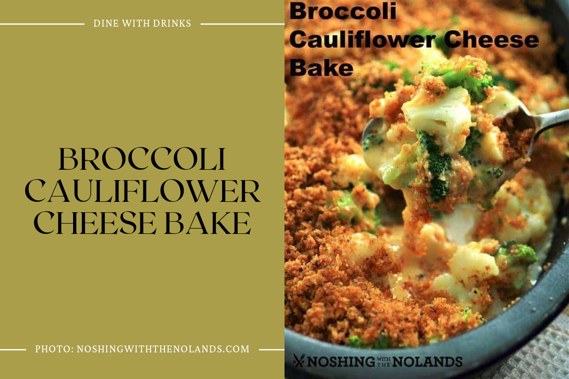 Broccoli Cauliflower Cheese Bake