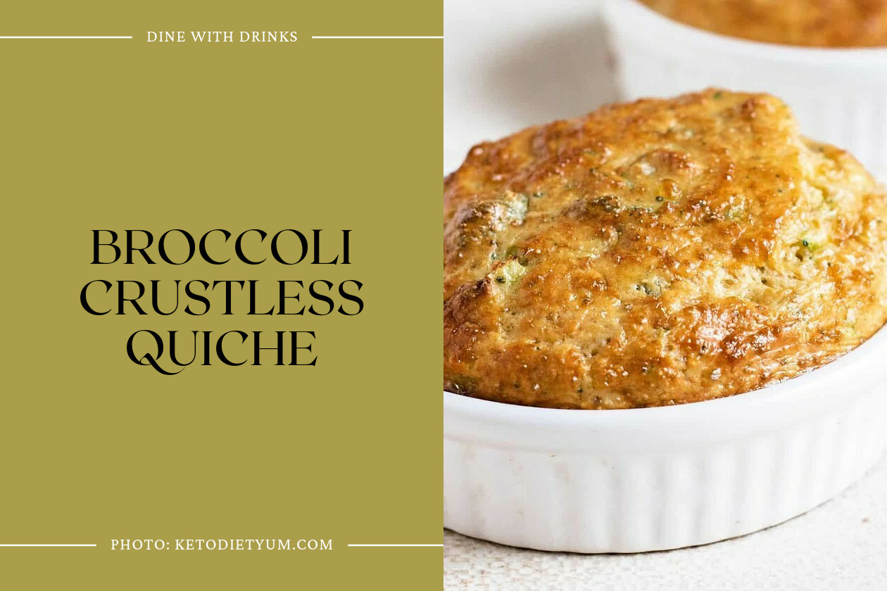 Broccoli Crustless Quiche