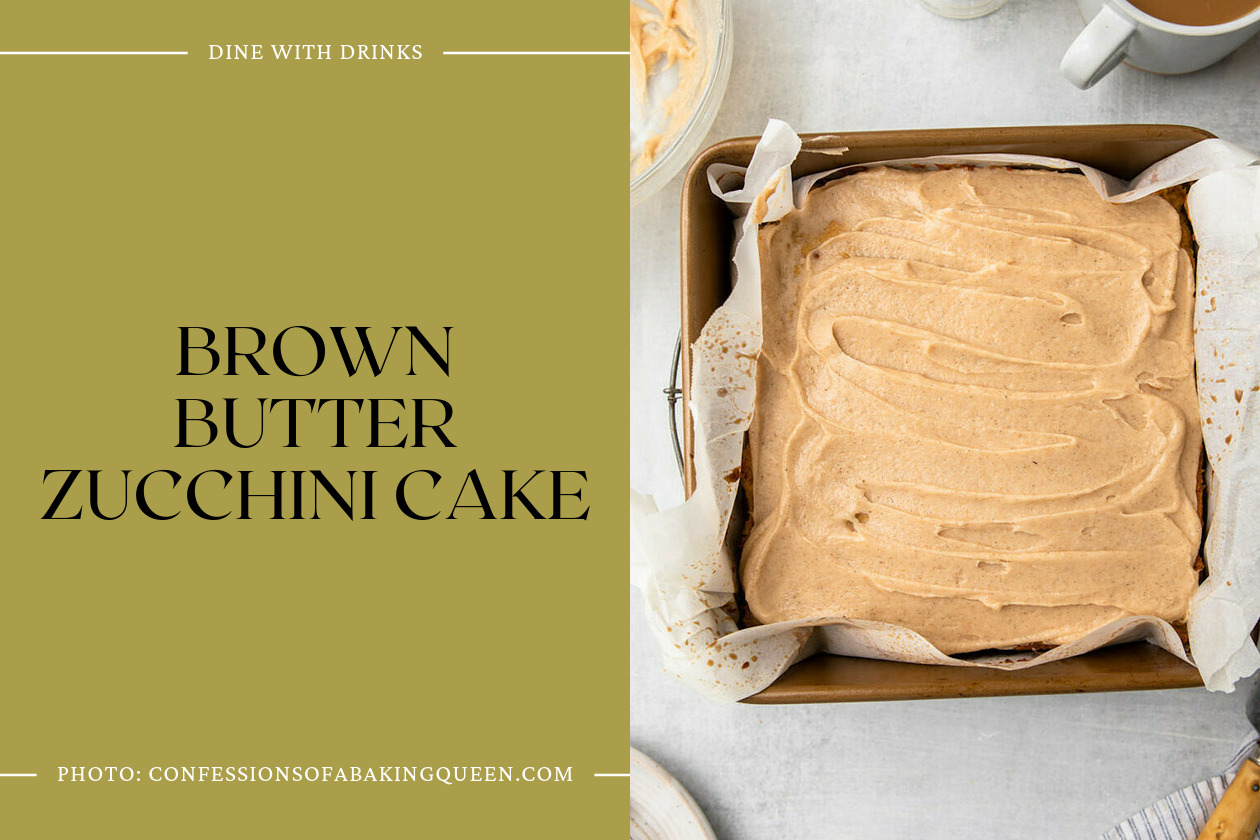 Brown Butter Zucchini Cake