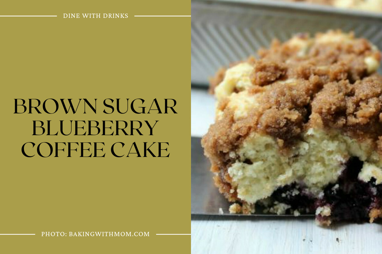 Brown Sugar Blueberry Coffee Cake
