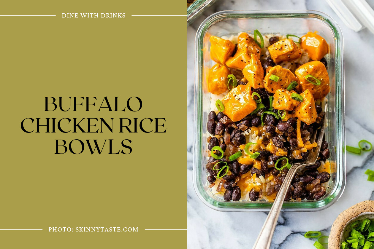 Buffalo Chicken Rice Bowls