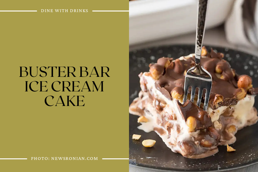 Buster Bar Ice Cream Cake