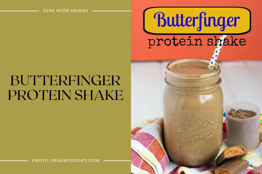 Butterfinger Protein Shake