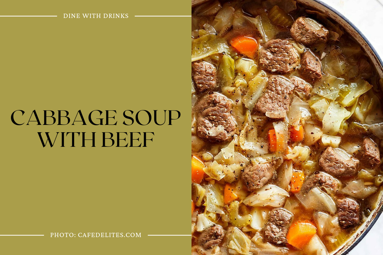 Cabbage Soup With Beef