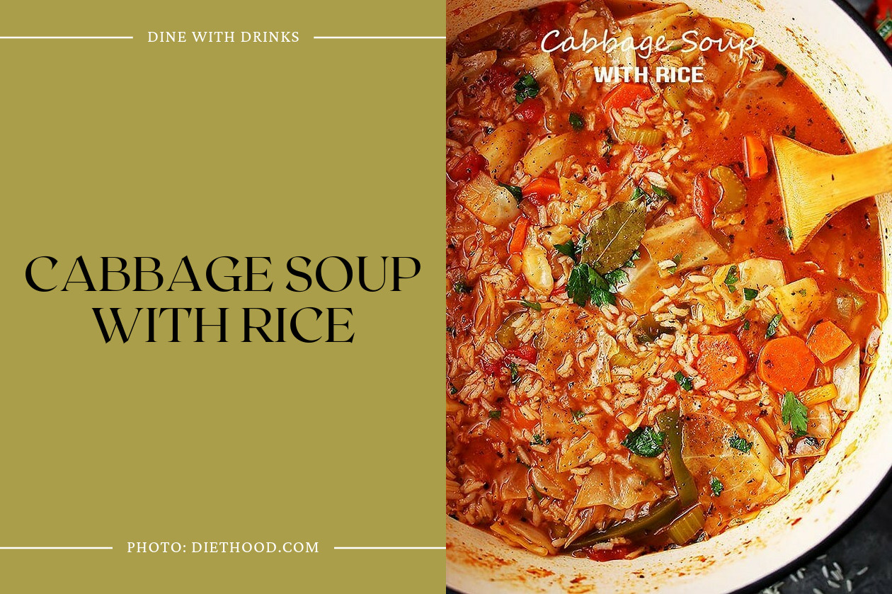 Cabbage Soup With Rice