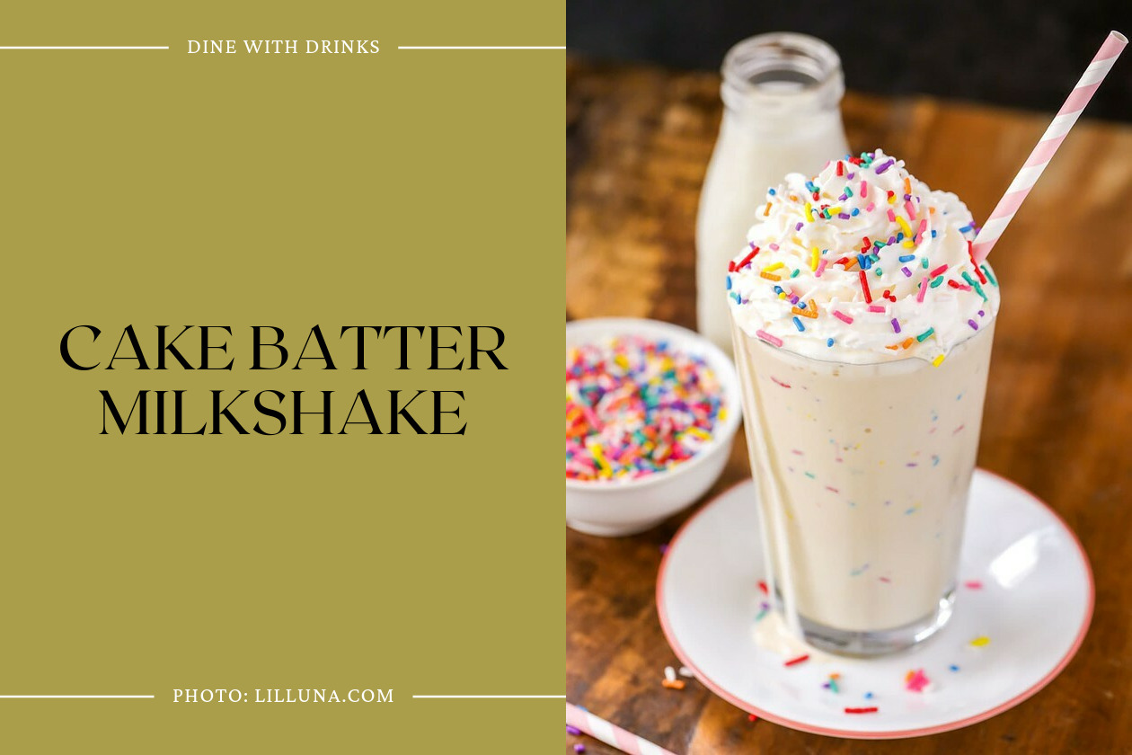 Cake Batter Milkshake