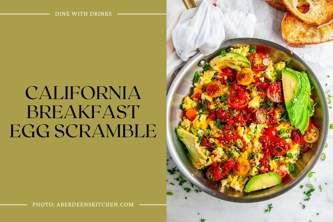 California Breakfast Egg Scramble