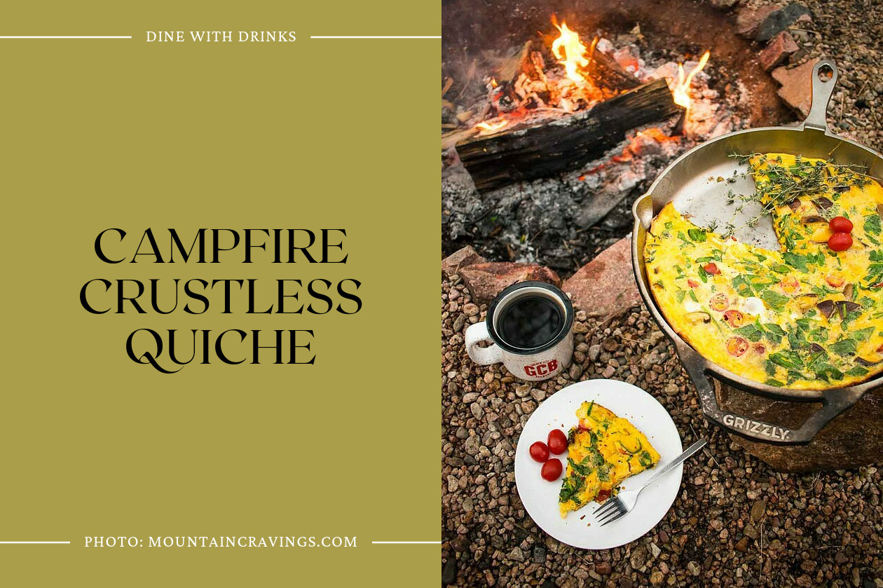 Campfire Crustless Quiche