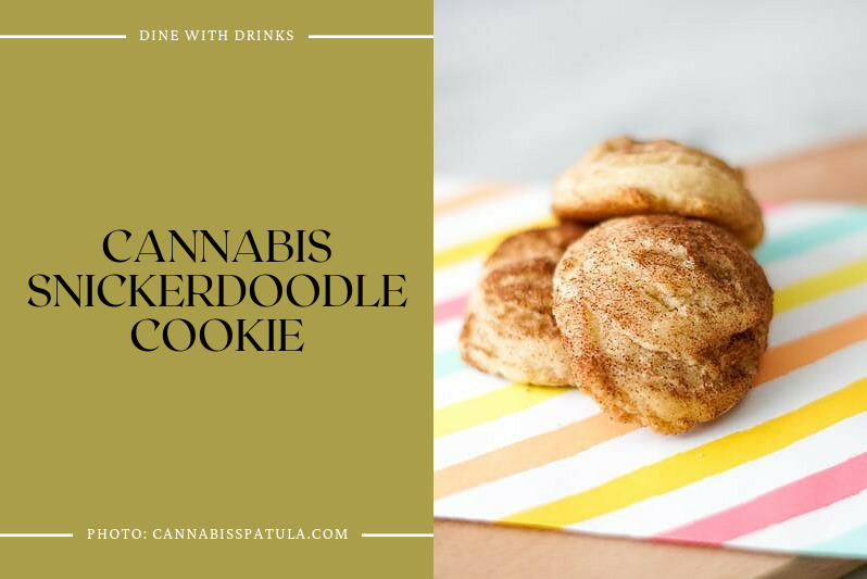 Cannabis Snickerdoodle Cookie