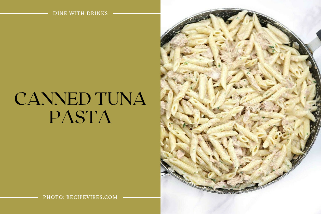 Canned Tuna Pasta