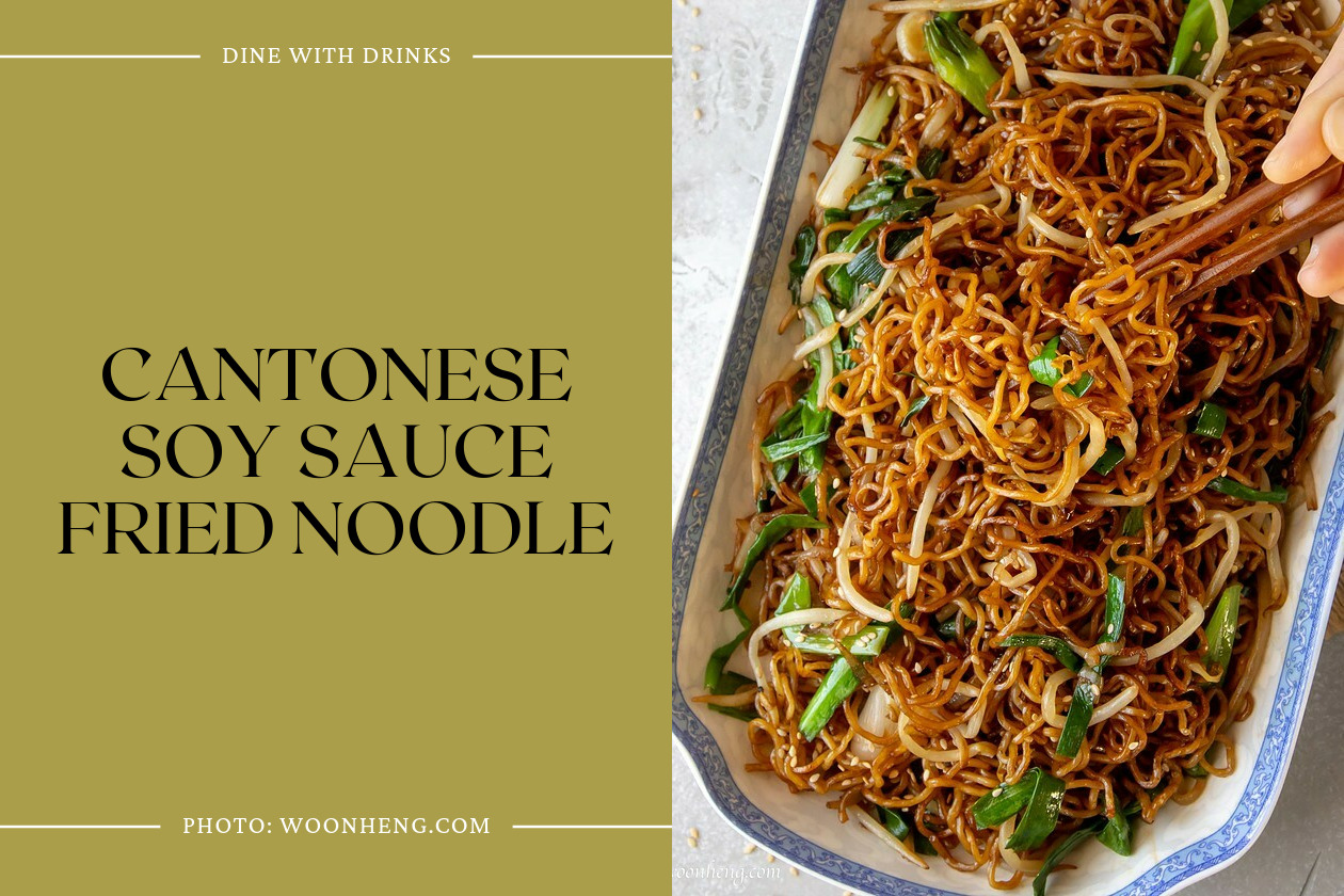 Cantonese Soy Sauce Fried Noodle