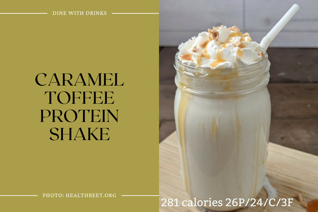 Caramel Toffee Protein Shake