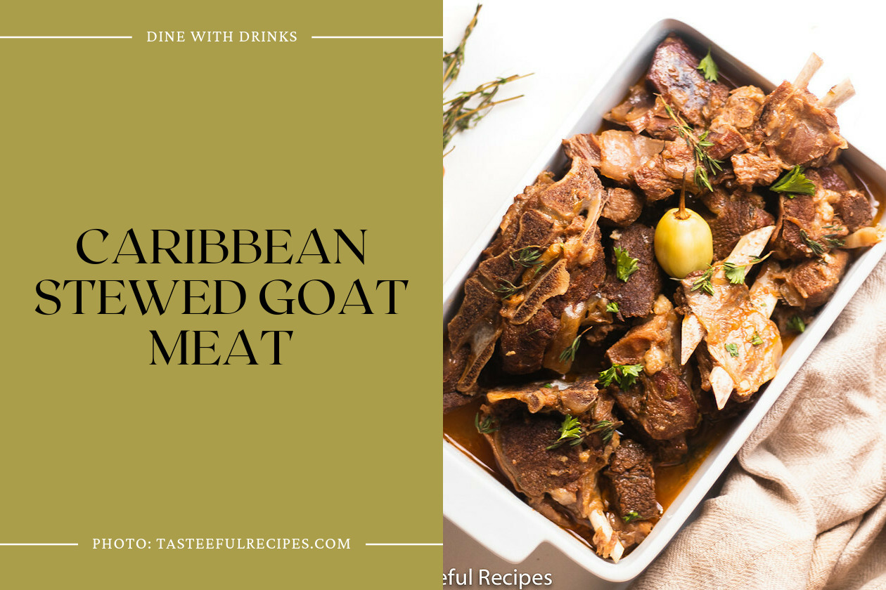 Caribbean Stewed Goat Meat