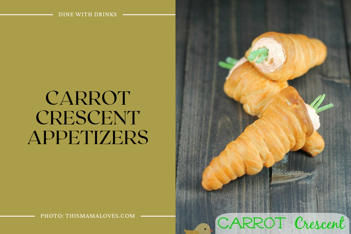 Carrot Crescent Appetizers
