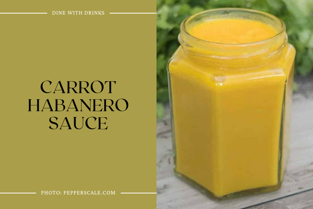 Carrot Habanero Sauce