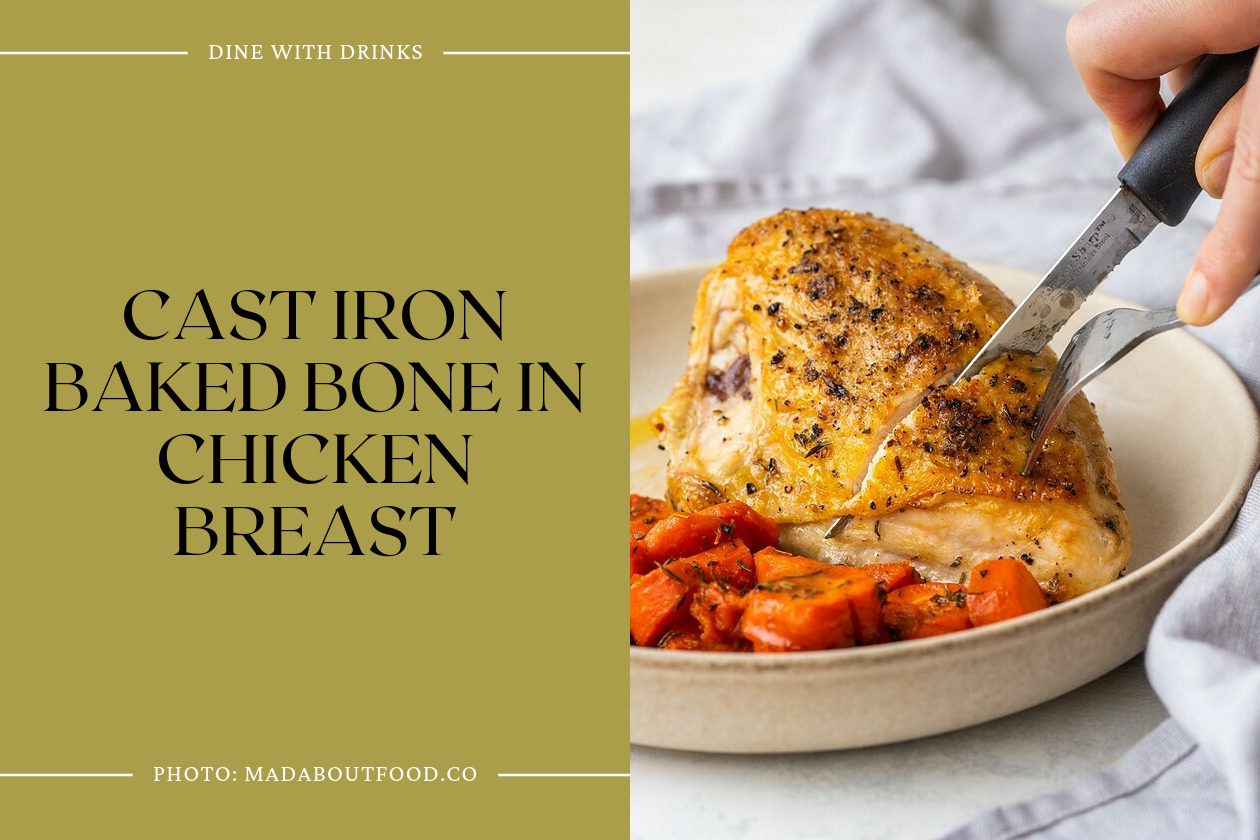 Cast Iron Baked Bone In Chicken Breast