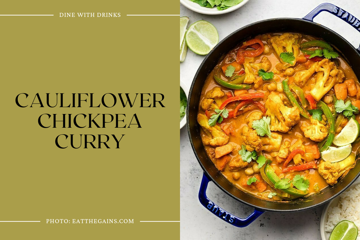 Cauliflower Chickpea Curry