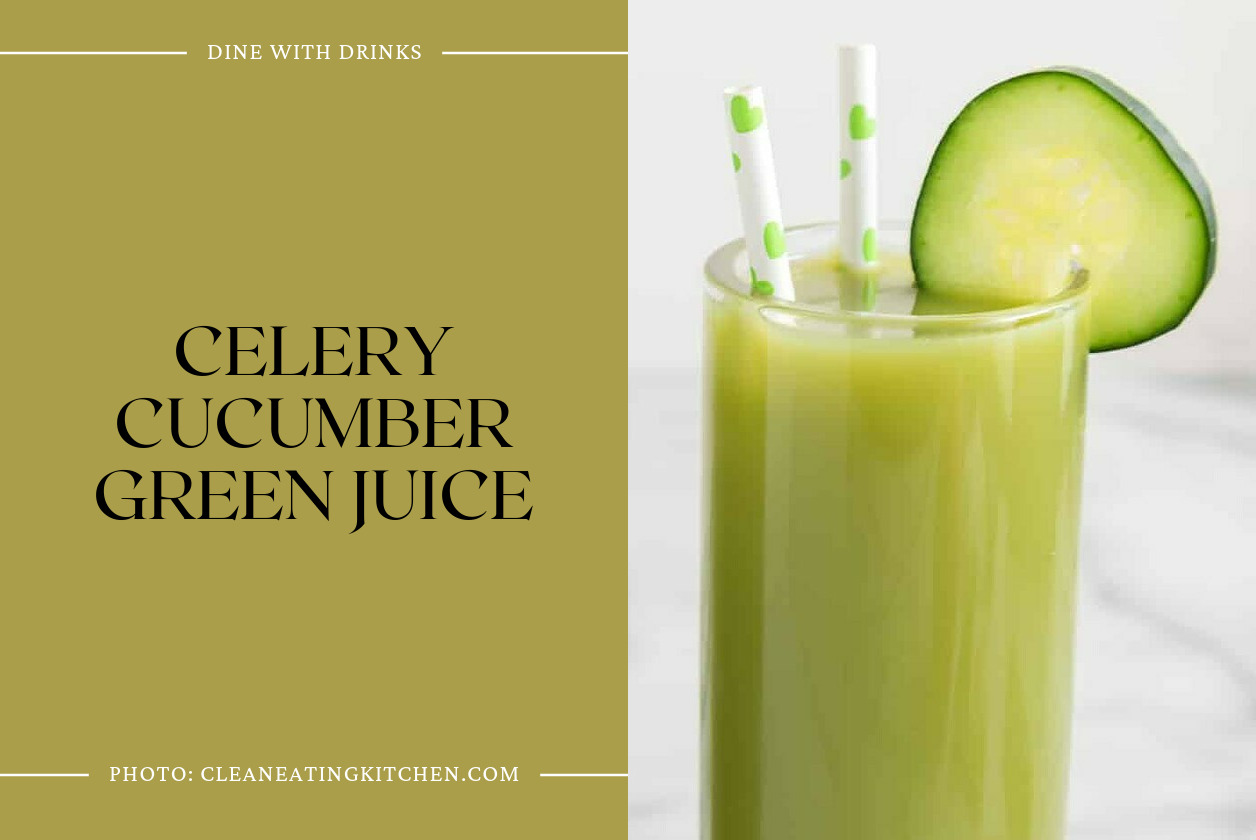Celery Cucumber Green Juice