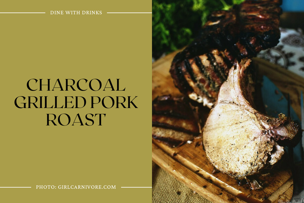 Charcoal Grilled Pork Roast