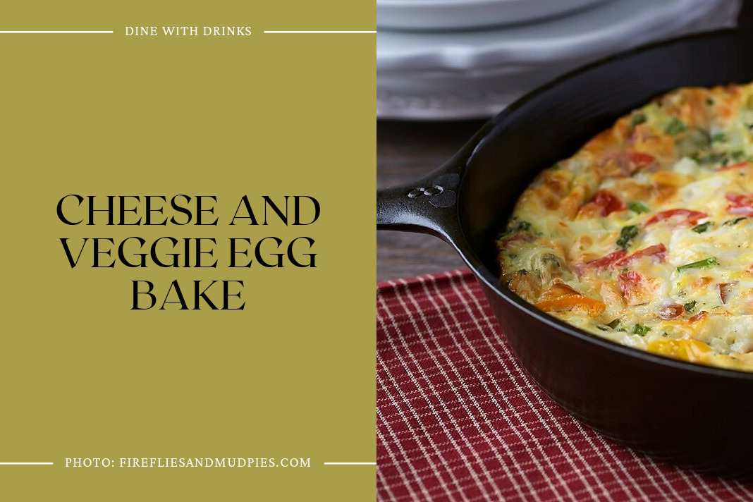 Cheese And Veggie Egg Bake