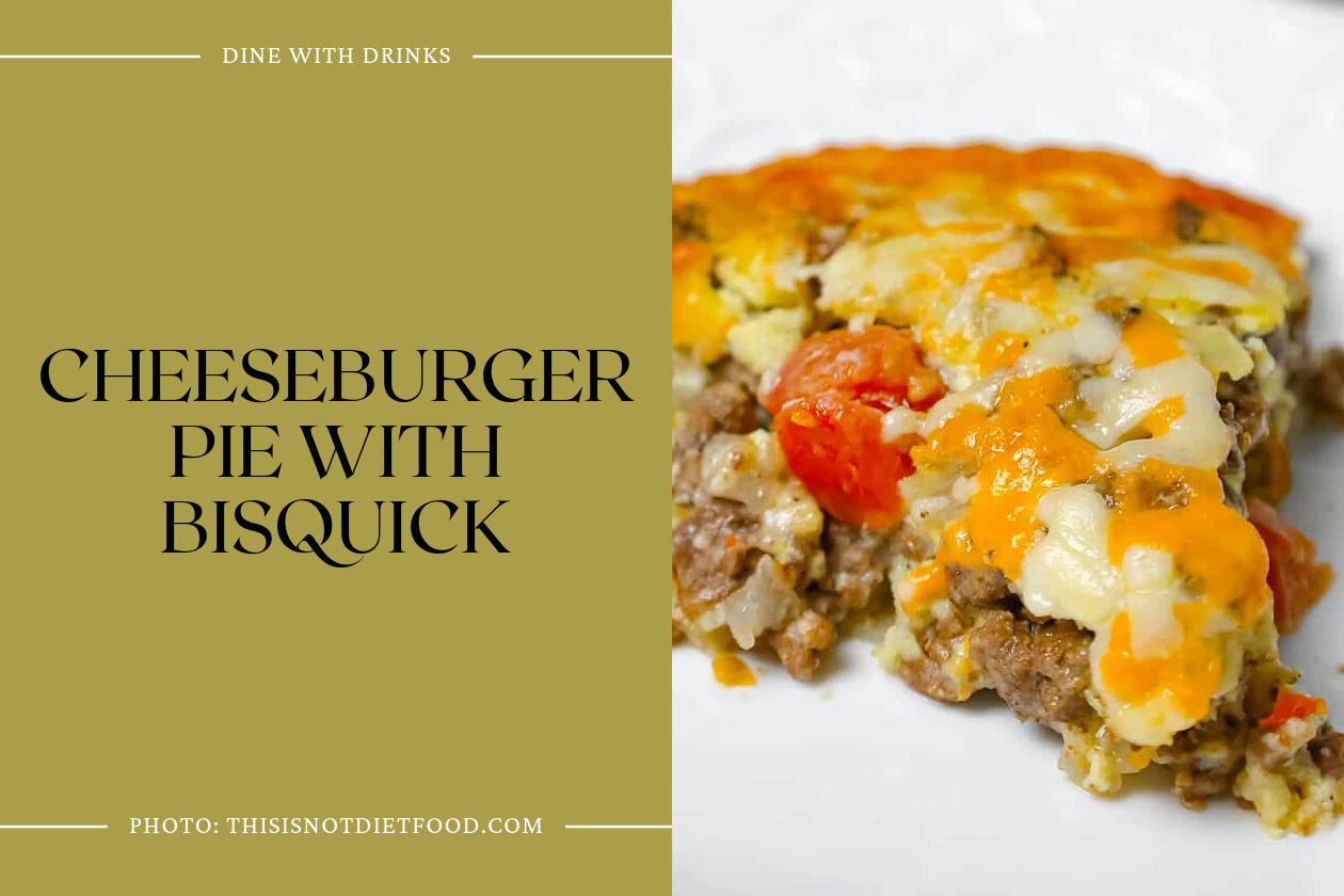 Cheeseburger Pie With Bisquick