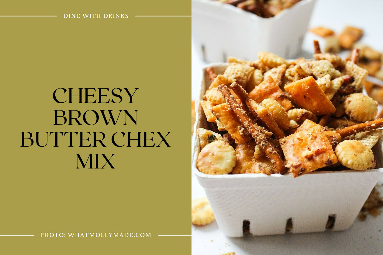 Cheesy Brown Butter Chex Mix