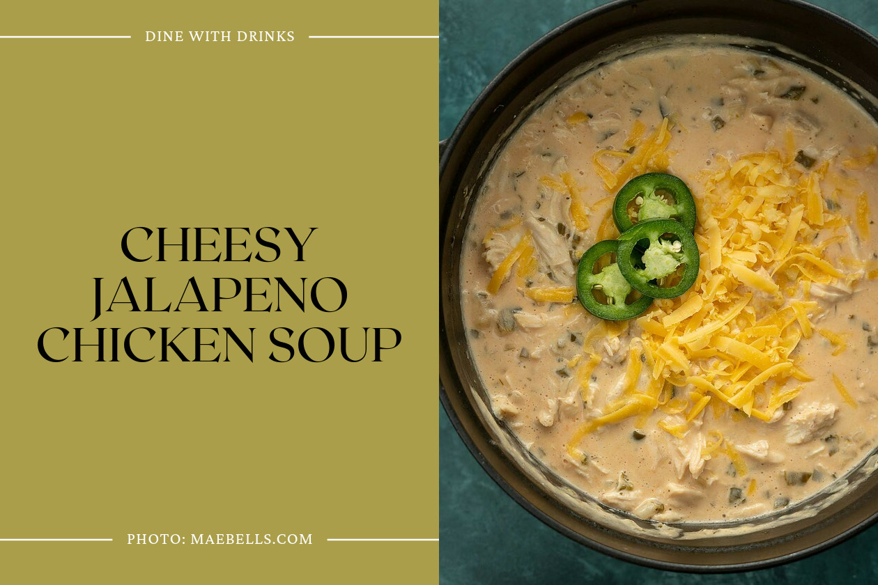 Cheesy Jalapeno Chicken Soup