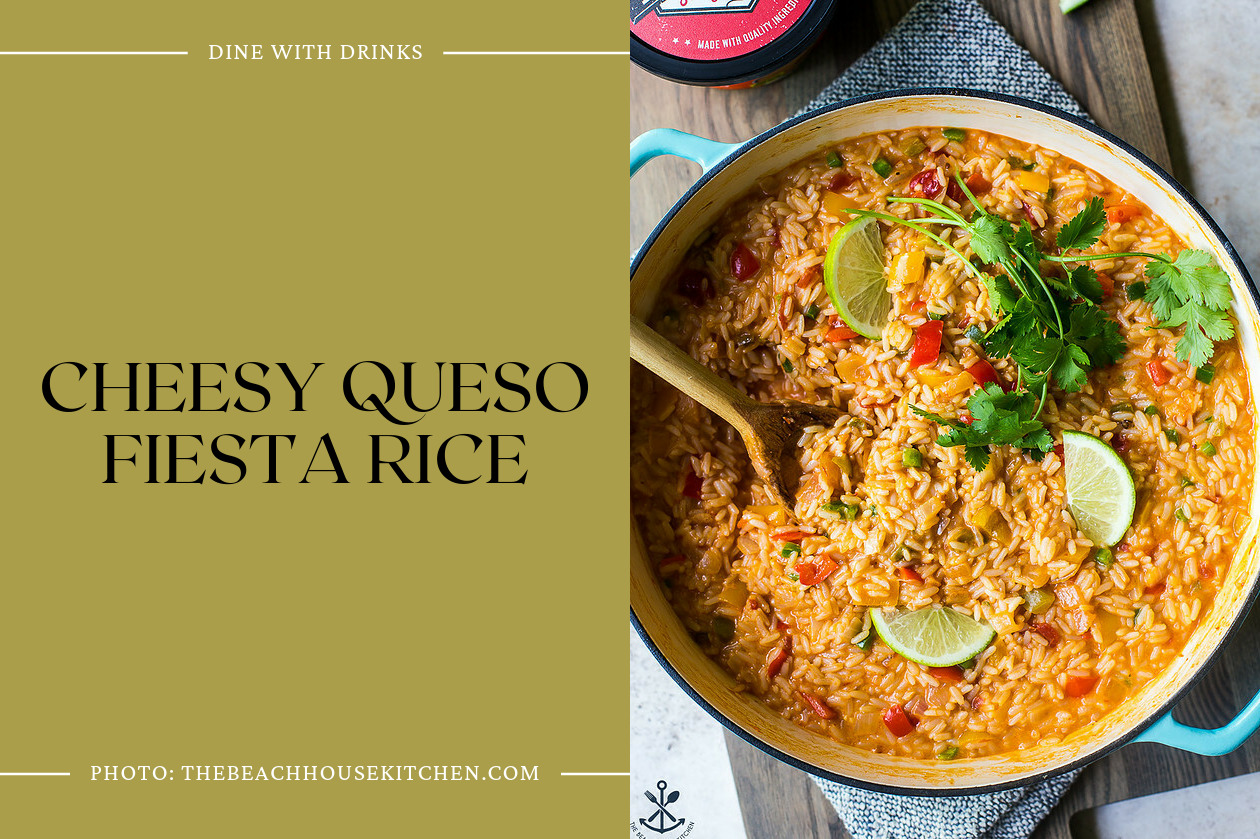 Cheesy Queso Fiesta Rice