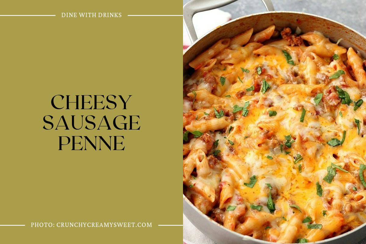 Cheesy Sausage Penne